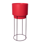 b.for studio rund 30cm brillantrot